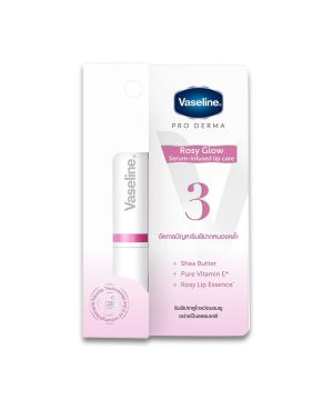Vaseline Pro Derma Rosy Glow Serum-Infused Lip Care 3